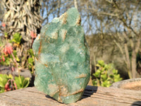 Natural Ice Green Fluorite Stepped Specimen x 1 From Uis, Namibia - Toprock Gemstones and Minerals 