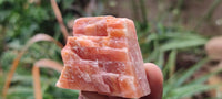 Natural New Sunset Orange Calcite Specimens  x 24 From Spitzkop, Namibia