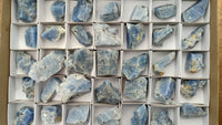 Natural New Sky Blue Calcite Specimens  x 35 From Spitzkop, Namibia