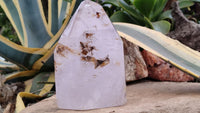 Polished Extra Large Pink Window Amethyst Point x 1 From Akansobe, Madagascar