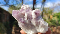 Natural Sugar Amethyst Clusters  x 12 From Solwezi, Zambia