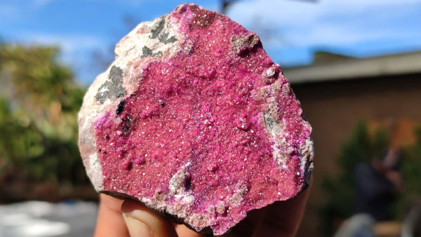 Natural Salrose Cobaltion Dolomite Specimens x 6 From Kakanda, Congo