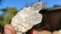 Natural Lovely Flower Brandberg Quartz Clusters x 12 From Brandberg, Namibia