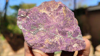 Natural Metallic Purpurite Cobbed Specimens x 12 From Erongo, Namibia