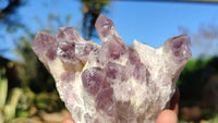 Natural Sugar Amethyst Clusters  x 4 From Solwezi, Zambia