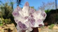 Natural Sugar Amethyst Clusters  x 4 From Solwezi, Zambia