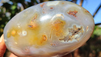 Polished Lovely Selection Of Agate Standing Free Forms  x 4 From Madagascar