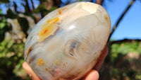 Polished Lovely Selection Of Agate Standing Free Forms  x 4 From Madagascar