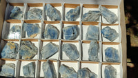 Natural New Sky Blue Calcite Specimens  x 24 From Spitzkop, Namibia