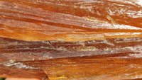 Natural Honey Aragonite Etched & Cobbed Pieces  x 6 From Southern Africa