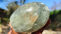 Polished Green Fluorite Standing Free Forms  x 4 From Uis, Namibia