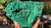 Natural Crystalline Malachite Specimens  x 3 From Congo