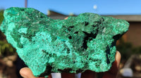 Natural Crystalline Malachite Specimens  x 3 From Congo