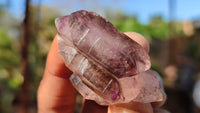 Natural Window Amethyst Crystal Specimens  x 12 From Chiredzi, Zimbabwe