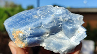 Natural New Sky Blue Calcite Specimens  x 24 From Spitzkop, Namibia