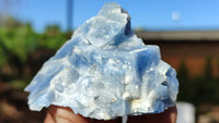 Natural New Sky Blue Calcite Specimens  x 24 From Spitzkop, Namibia