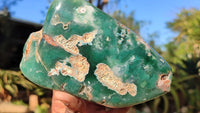 Polished One Side Polished Emerald Mtorolite Plates  x 3 From Zimbabwe