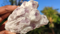 Natural Sugar Amethyst Clusters  x 6 From Solwezi, Zambia