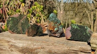 Natural Rare Libethenite Crystals With Drusy Dolomite On Banded Ironstone Matrix x 4 From Congo