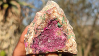 Natural Pink Salrose Cobaltion Dolomite Specimens  x 6 From Kakanda, Congo