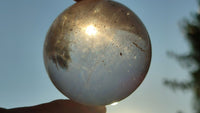 Polished  Clear Quartz Crystal Balls  x 6 From Madagascar