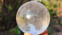 Polished  Clear Quartz Crystal Balls  x 6 From Madagascar