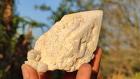 Natural Candle Quartz Crystal Clusters x 6 From Madagascar