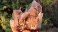 Natural Red Hematoid Quartz Specimens x 3 From Karoi, Zimbabwe