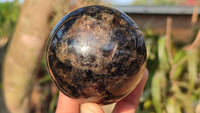 Polished Rare Iolite Spheres x 3 From Ambatofinandrahana, Madagascar