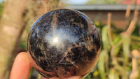 Polished Rare Iolite Spheres x 3 From Ambatofinandrahana, Madagascar