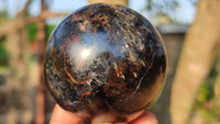 Polished Rare Iolite Spheres x 3 From Ambatofinandrahana, Madagascar