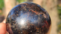 Polished Rare Iolite Spheres x 3 From Ambatofinandrahana, Madagascar