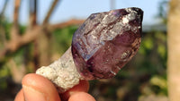 Natural Skeletal & Sceptre Smokey Amethyst Crystals  x 12 From Chiredzi, Zimbabwe