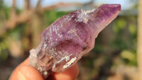 Natural Skeletal & Sceptre Smokey Amethyst Crystals  x 12 From Chiredzi, Zimbabwe