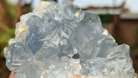 Natural Blue Celestite Crystal Specimens  x 6 From Sakoany, Madagascar