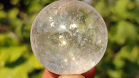 Polished  Clear Quartz Crystal Balls  x 6 From Madagascar