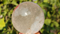 Polished  Clear Quartz Crystal Balls  x 6 From Madagascar