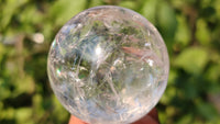 Polished  Clear Quartz Crystal Balls  x 6 From Madagascar