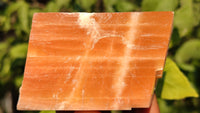 Natural New Sunset Orange Calcite Specimens  x 12 From Spitzkop, Namibia