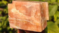 Natural New Sunset Orange Calcite Specimens  x 12 From Spitzkop, Namibia