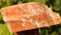 Natural New Sunset Orange Calcite Specimens  x 12 From Spitzkop, Namibia