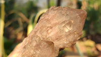 Natural Cascading Smokey Quartz Clusters x 3 From Luena, Congo