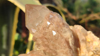 Natural Cascading Smokey Quartz Clusters x 3 From Luena, Congo