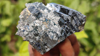 Natural Silver Lead Galena Specimens  x 12 From Namibia