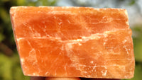 Natural New Sunset Orange Calcite Specimens  x 35 From Spitzkop, Namibia