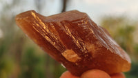 Natural Honey Aragonite Etched & Cobbed Pieces  x 35 From Namibia