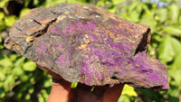 Natural Metallic Purpurite Cobbed Specimens x 4 From Erongo, Namibia