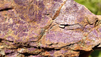 Natural Metallic Purpurite Cobbed Specimens x 4 From Erongo, Namibia