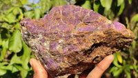 Natural Metallic Purpurite Cobbed Specimens x 4 From Erongo, Namibia