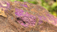 Natural Metallic Purpurite Cobbed Specimens x 4 From Erongo, Namibia